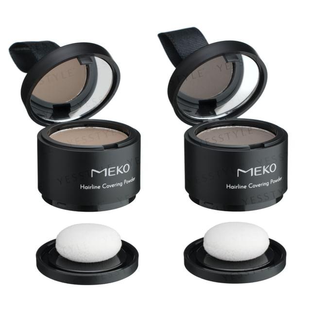 MEKO - Пудра для маскировки линии роста волос 02 Black Brown - 4g