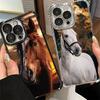 Ferghana Horse Animal Plating Phone Case For Xiaomi Poco X5 X6 X7 X8 Pro Max F8 Ultra F7 M8 M7 M5S Redmi 15C 15 14C 13C 13 X3 12