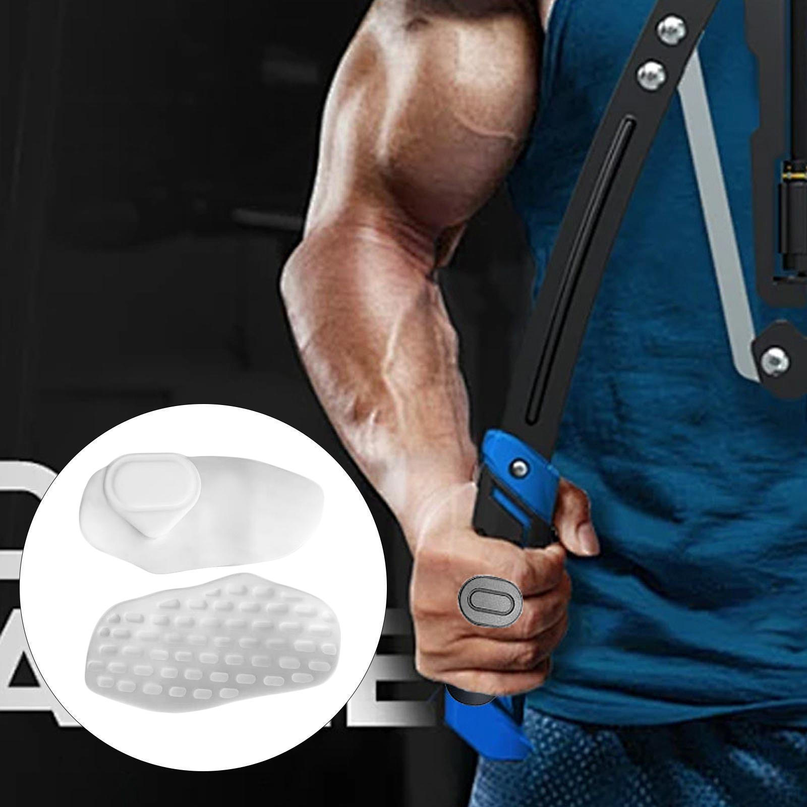 

Рукоятки для тренировок по поднятию тяжестей, перчатки без пальцев, многофункциональная портативная защита для ладоней without Storage Case