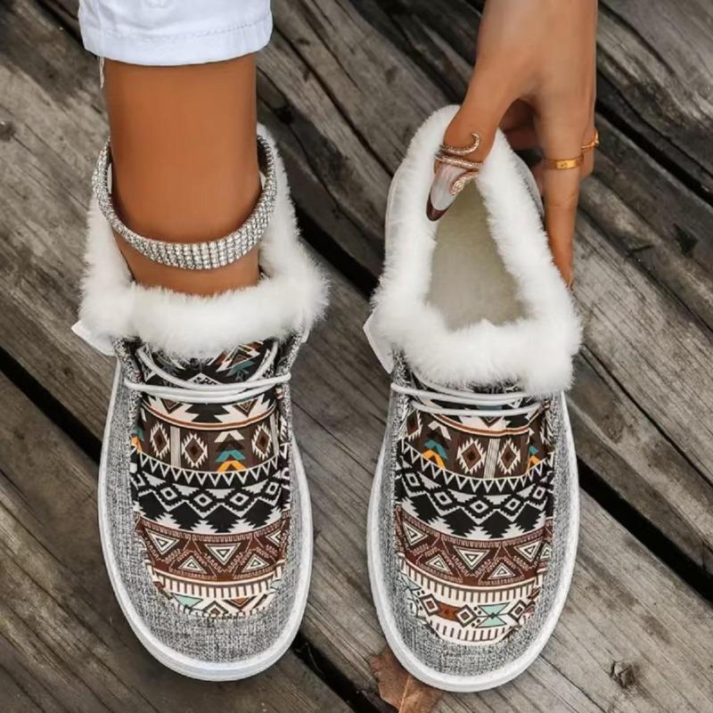 Women's 2025 Canvas Loafers: Trendy, Large Size, Casual Slip-On Shoes