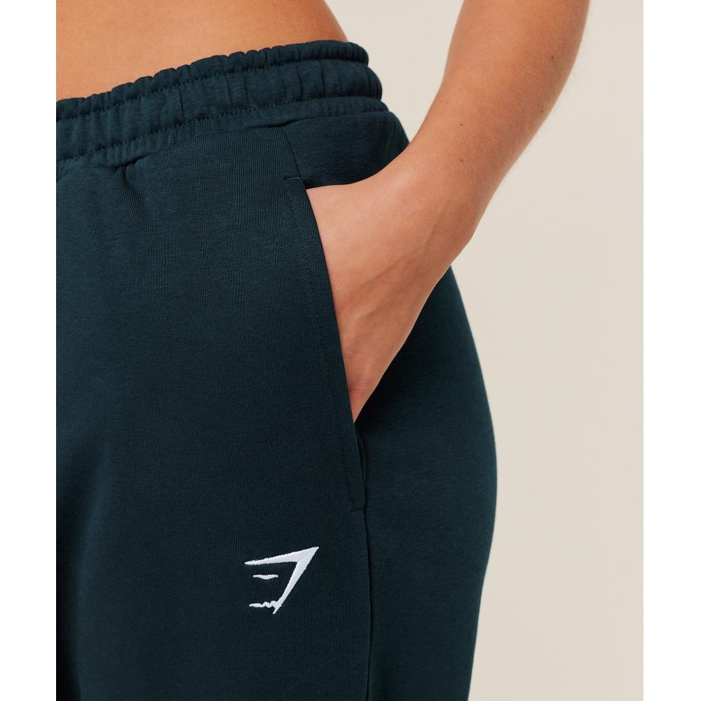 Gymshark Training Fleece Straight Leg Jogger Deep Petrol Blue B3c1r Udrl