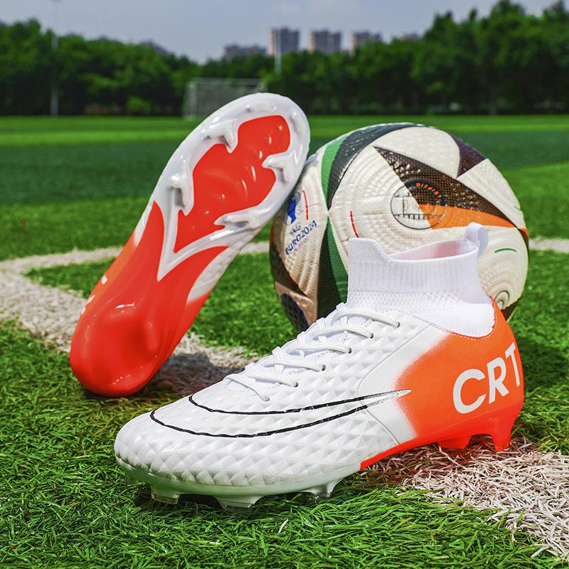

2025 youth spike football shoes men s and women s high-top summer children s professional sports training shoes 2025 35