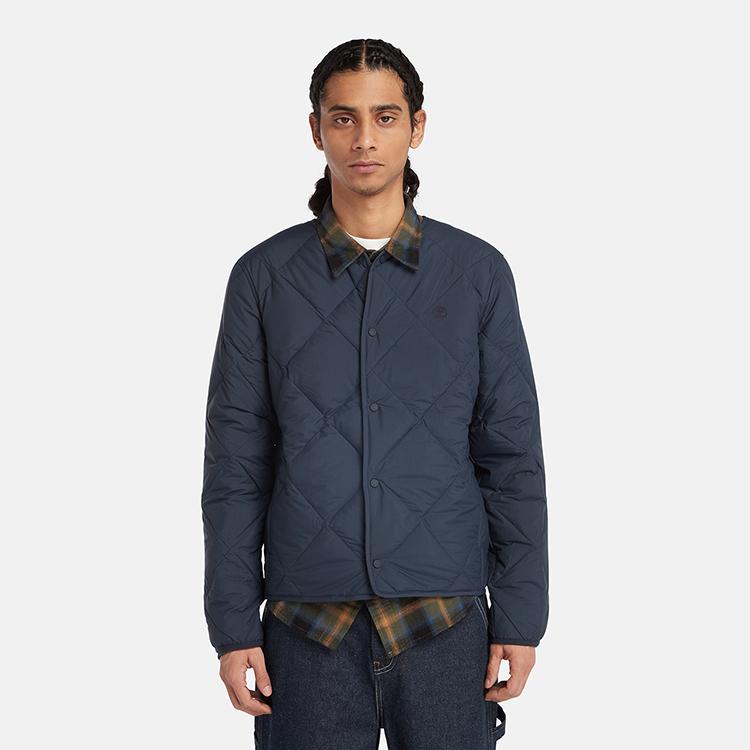 Timberland Solid Color Casual Comfortable Outdoor Warm Sleeveless Down Jacket Men Jacket Deep-Sapphire-Blue A6G6D-433