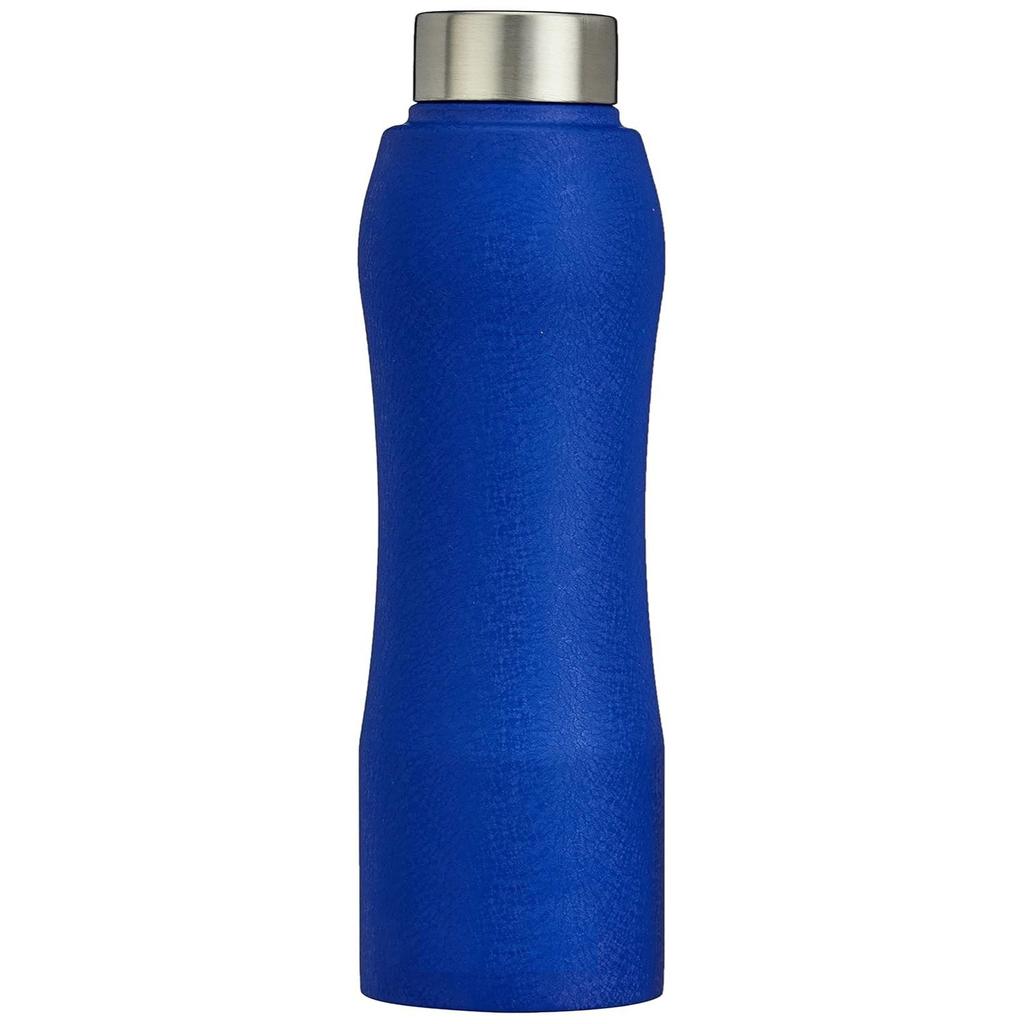 Stainless Steel Water Bottle with Hand Grip and Sipper, Set of 2 | Leak-Proof | BPA Free | 1000 ml (Blue)