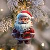Festive Hanging Decoration Christmas Tree Ornament Festive Santa Claus Hanging Decorations for Christmas Tree Set of 7 for Home