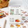 6 Pcs/Bag Cute Scrapbooking DIY Material Creative Capybara Sticker Bag  Laptop