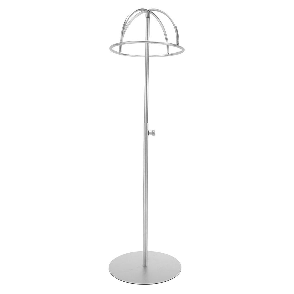 Tabletop Hat Stand Height Adjustable Metal Hollow Three Dimensional Hat Display Rack for Beach Hat Cowboy Hat Winter