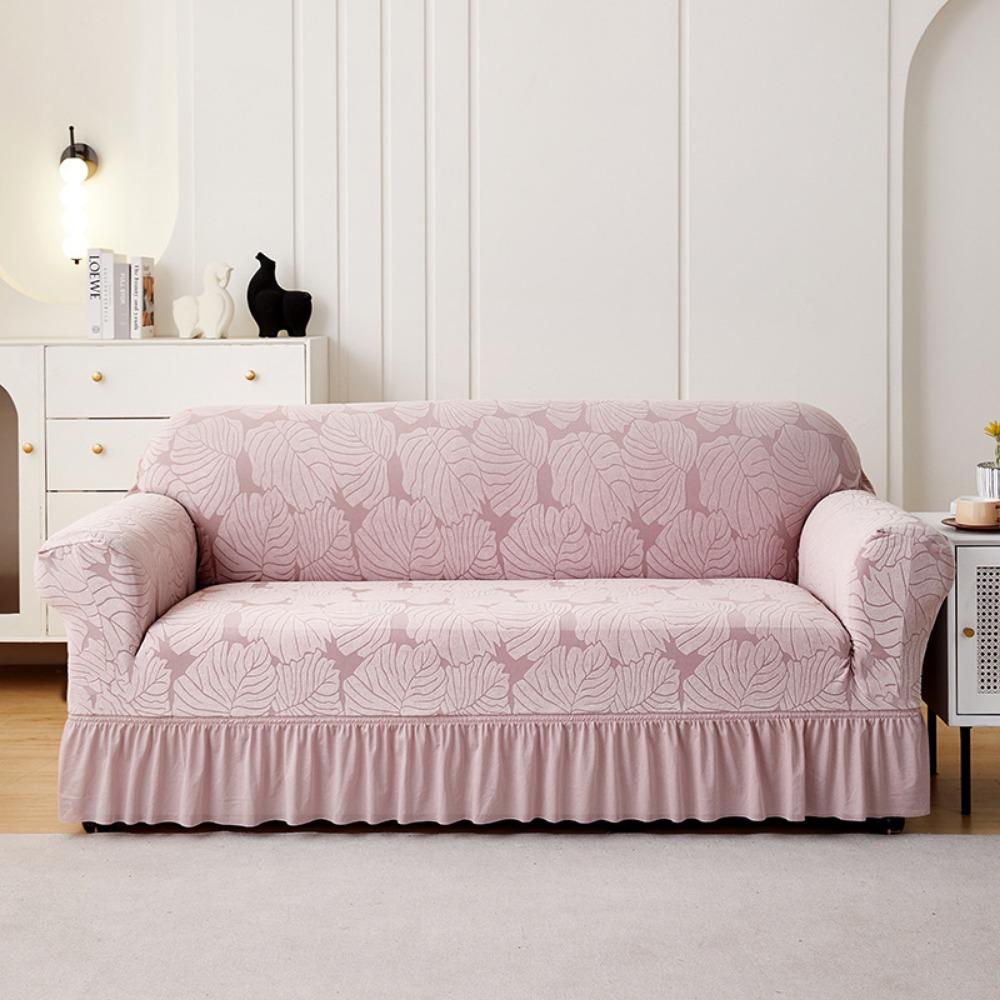 Universal Sofa Cover Full Elastic Dustproof Slipcover for Single Double Triple Seat Sofa