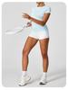 Women's Plus Size Quick-Dry Sports Shorts: Spring/Summer Loose-fit Two-Piece Look