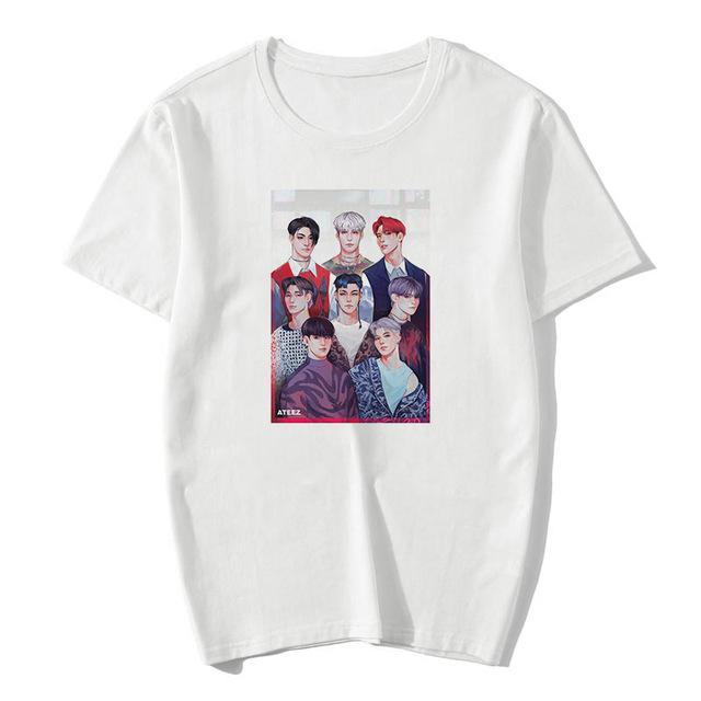 Buy Ateez Kpop Male Group Vintage Harajuku Korean Style T Shirt Aesthetic Clothes Summer Women Short At Affordable Prices Free Shipping Real Reviews With Photos Joom Buy Ateez Kpop Male Group Vintage Harajuku Korean Style T Shirt Aesthetic Clothes Summer Women Short At Affordable Prices Free Shipping Real Reviews With Photos Joom
