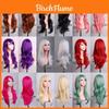Women Long Curly Wavy Synthetic Hair Wig For Anime Cosplay And Party Nights