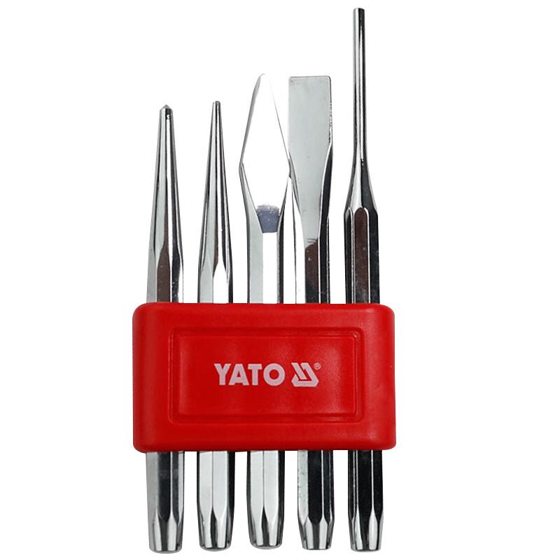 YATO 5-Piece Punch and Chisel Set