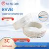 Pure Copper Double Insulated Parallel Power Cord