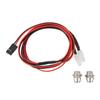 5pcs RC Car LED Light Universal High Brightness Red Light 5mm Lamp Beads 2 LED RC Light Kit for Traxxas for Hsp for Redcat
