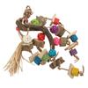 Parrot Chewing Toys Bird Climbing Hanging Toy for African Grey Macaws Cockatoosand Most of Parrots