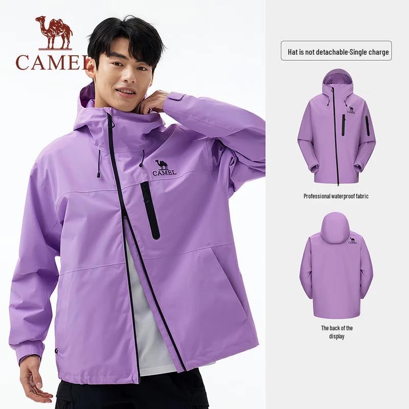 CAMEL Unisex Windproof Waterproof Outdoor Jacket 0079