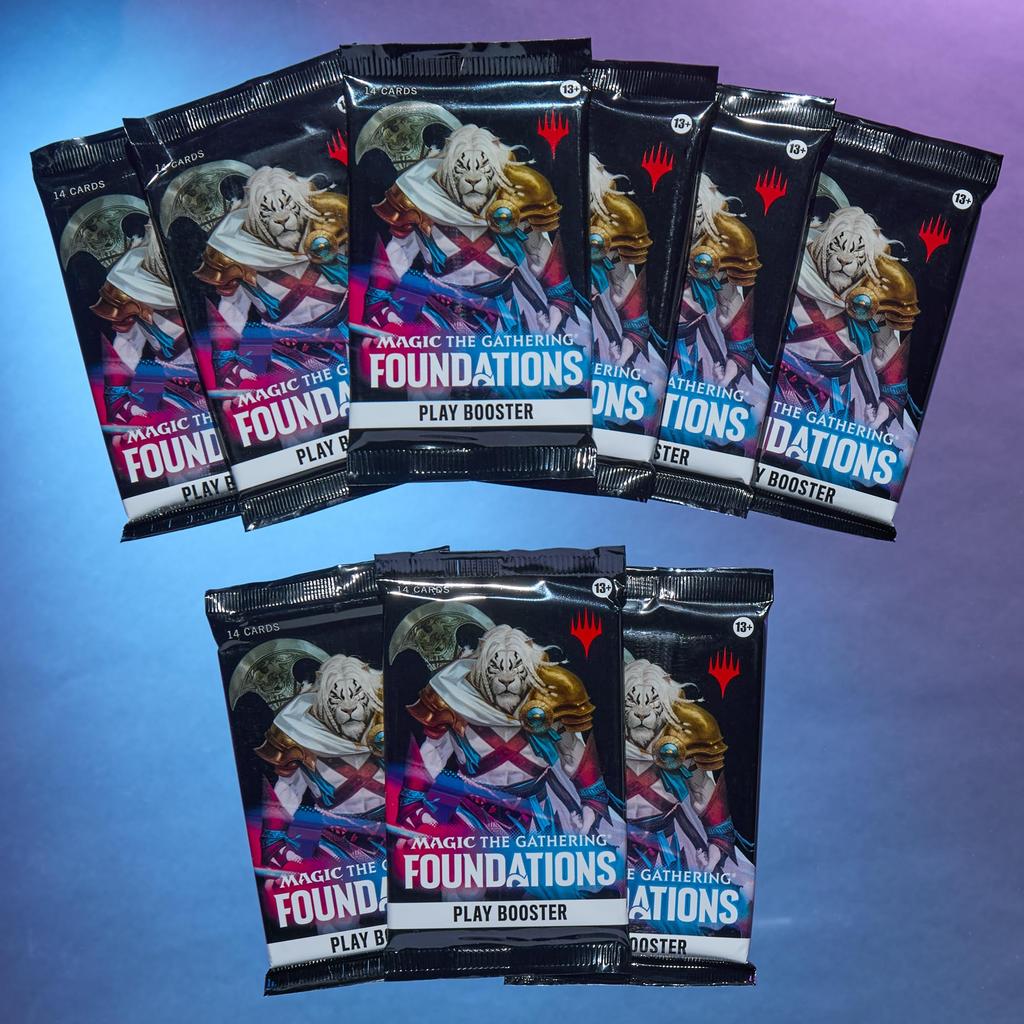 Magic: The Gathering Foundations Bundle English MTG Trading Cards Wizards of the Coast FDN D36350000