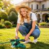 360 Degree Automatic Rotating Lawn Sprinkler Garden Watering System Adjustable Spray Pattern Durable Base for Outdoor Lawn and Garden Irrigation