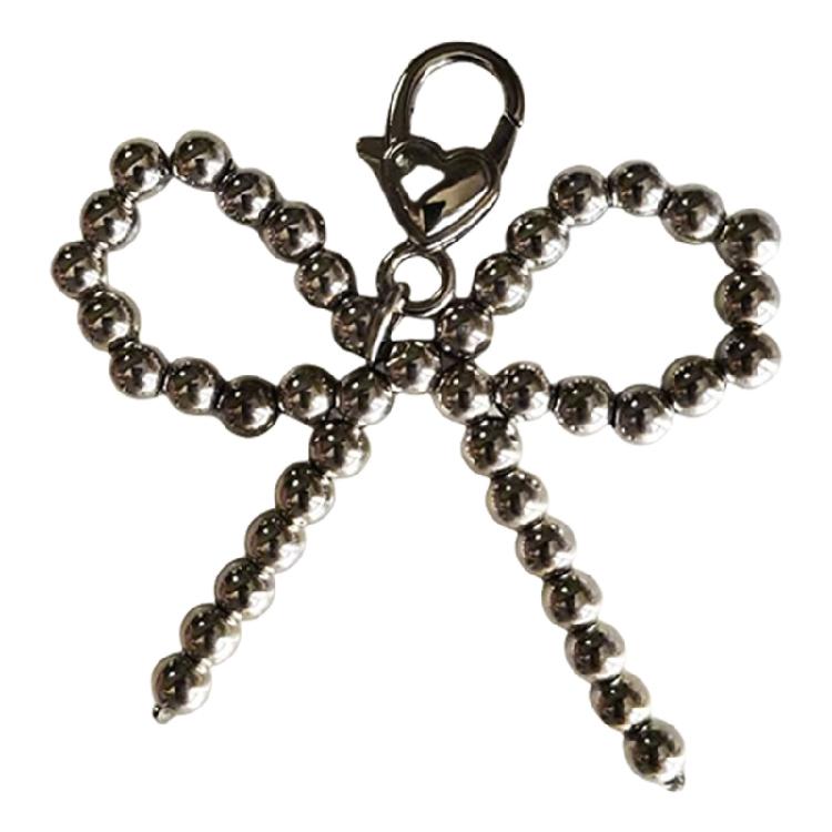 Sweet Pearls Beaded Bowknot Shoe Charm Sweet Shoe Charm Pendant Shoelaces Clip Decorative Pendant Gift for Women