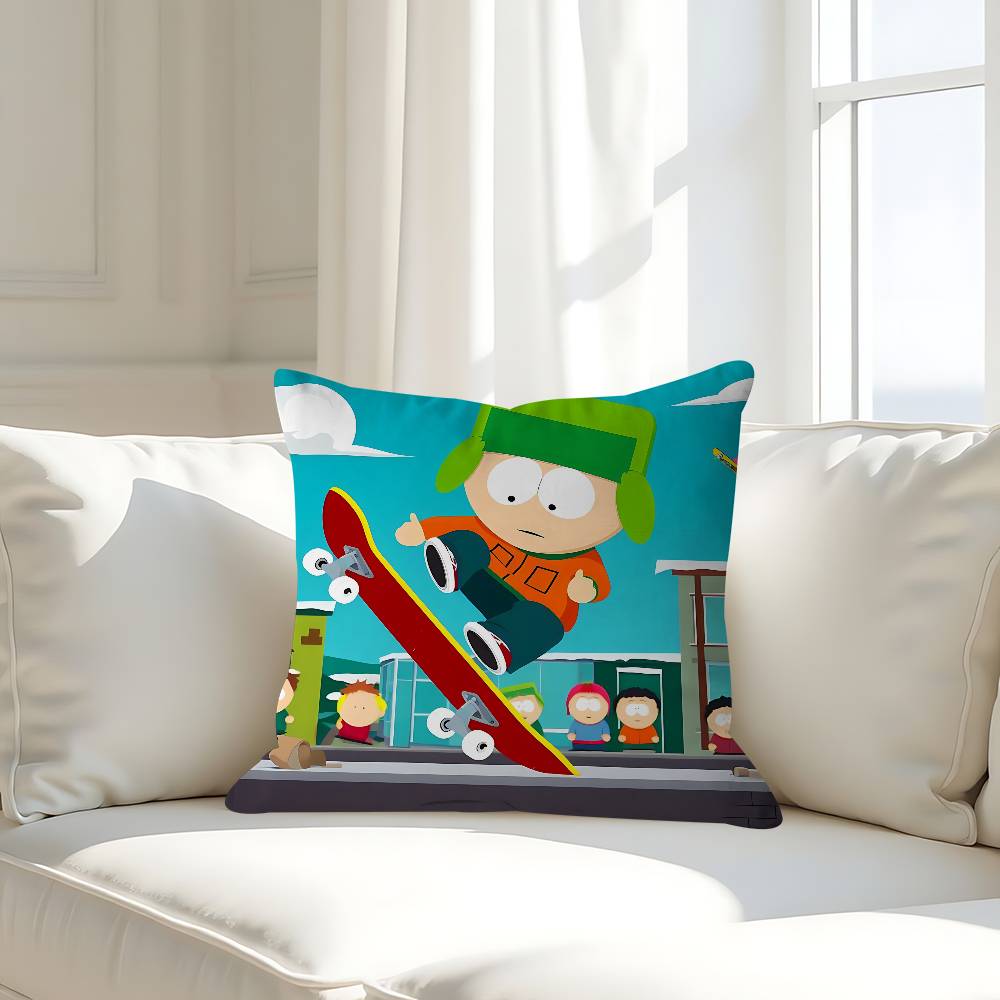 South Park K-Kyle Broflovski Kissenbezug Abnehmbarer Waschbarer Kissenbezug – Ganzjährig Weiches Leinen