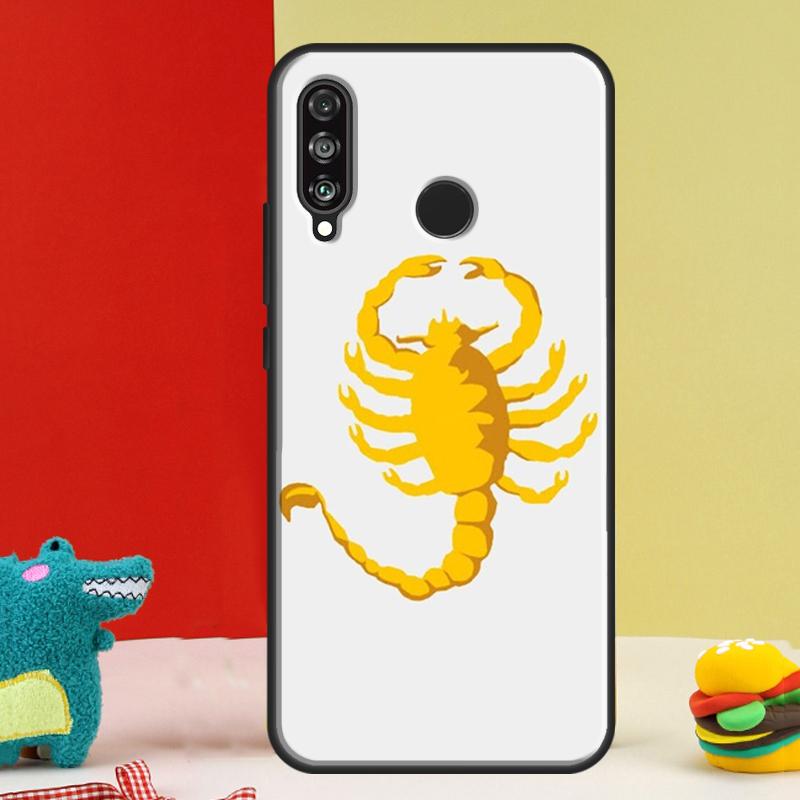 Scorpion For Huawei Nova Y91 Y90 Y60 Y70 Y72 Y61 9 10 SE 12i 12s 11i 5T P60 Pro P20 P30 P40 Lite Case