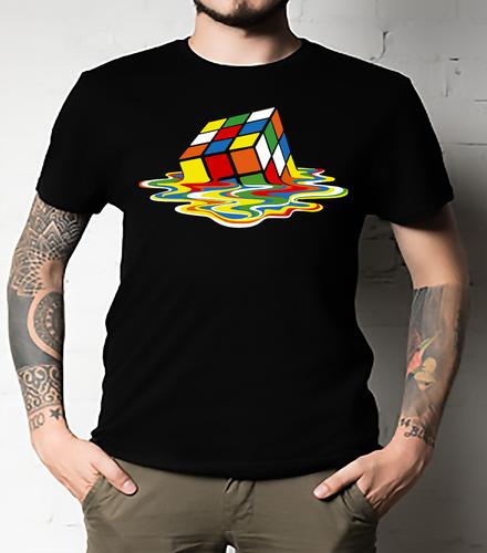 Sheldon Cooper Official Rubiks Cube Nerd BBT Womens or Crewneck T-Shirt S разноцветный