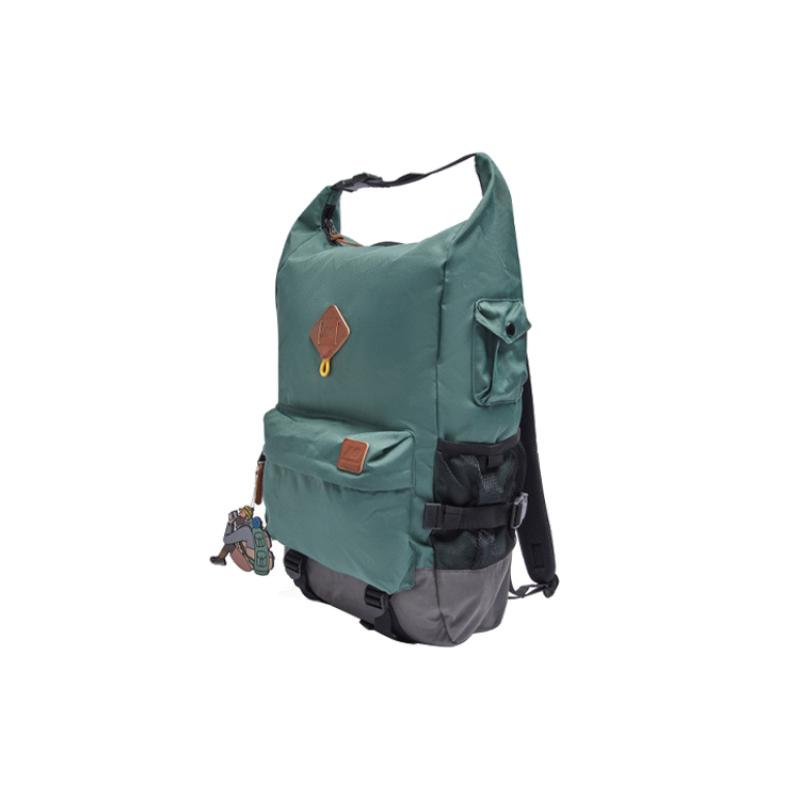 New Balance × JHI Collaboration Fabric Backpack Regular Unisex Dark Green New Balance GCA89113-GRN
