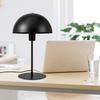 New Yorker Metal Masa Lambası Mantar Başlık Siyah Abajur Çalışma Masası Lambası Banker