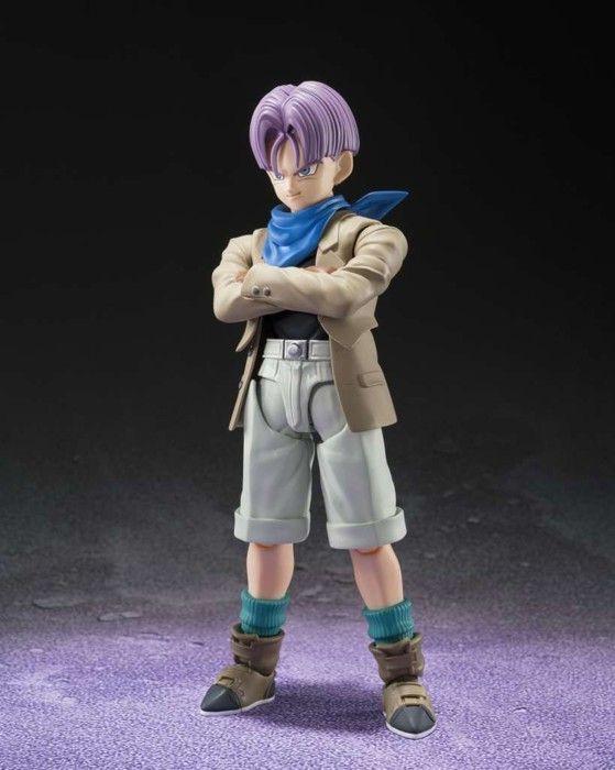 Figurine - TAMASHII NATIONS - Trunks Fig. Dragon Ball GT - 12 cm - Accessoires inclus - 6 ans et plus