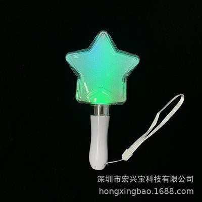 LED Concert Cheer Props - 15 Color Glow Sticks for Fan Support
