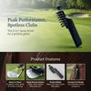 ABS Handle Golf Club Brush Detachable Bottle Cleaning Brush Golf Groove Cleaner  Practice Bag