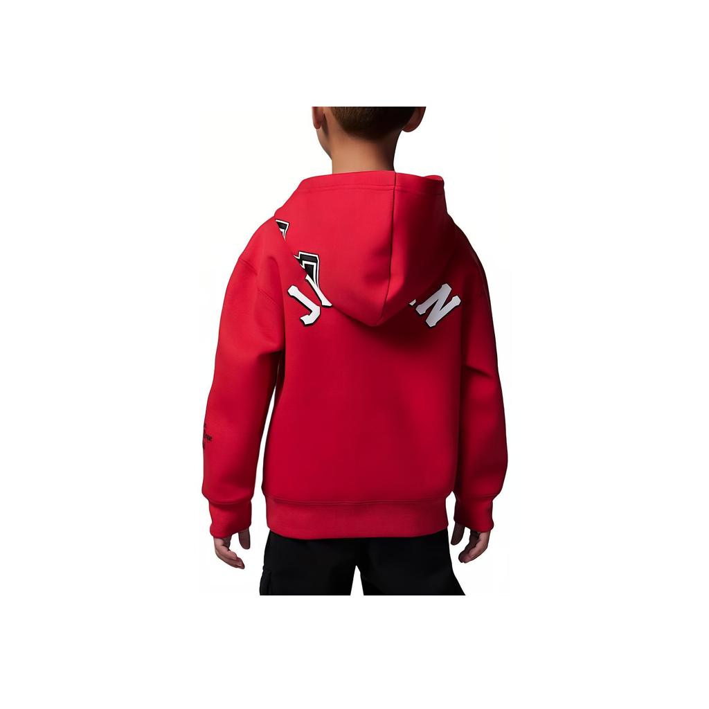 Jordan Air23 Sąd Legend Seria Lotnicza Wygodna Miękka Przyjazna dla Skóry Bluza z Kapturem Bluzy dla Dzieci Czerwony II0257-687