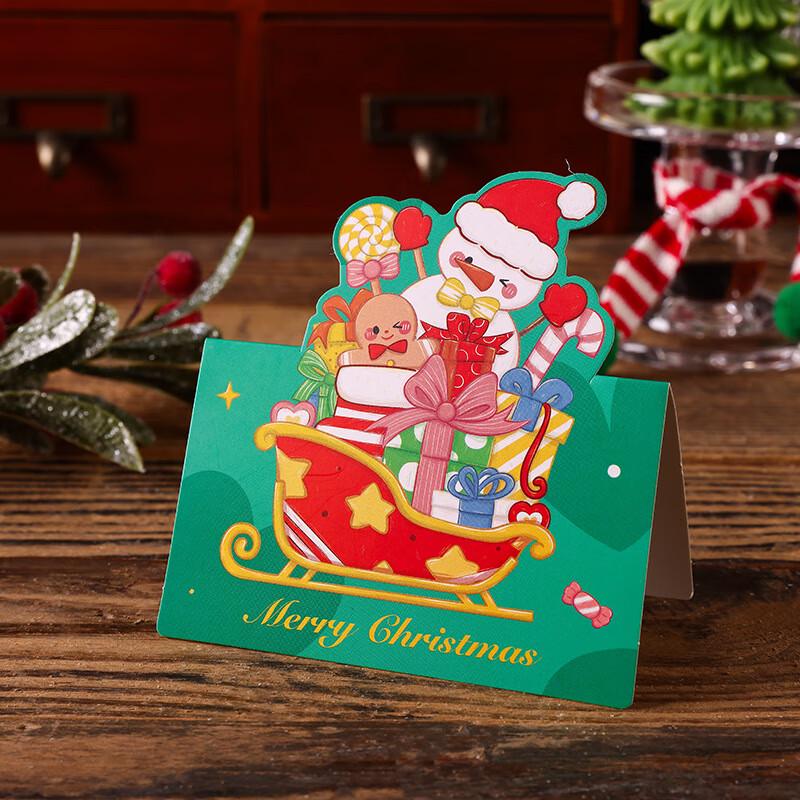 Anvelo Retro Christmas Greeting Cards (5-Pack Mixed)