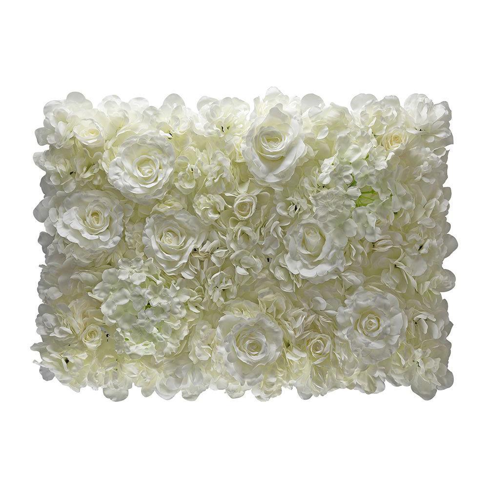 

Свадебные принадлежности, ряд роз, 3D-имитация, цветочный фон, стена, искусственный шелк, украшение, арка, реквизит для фотосъемки белый