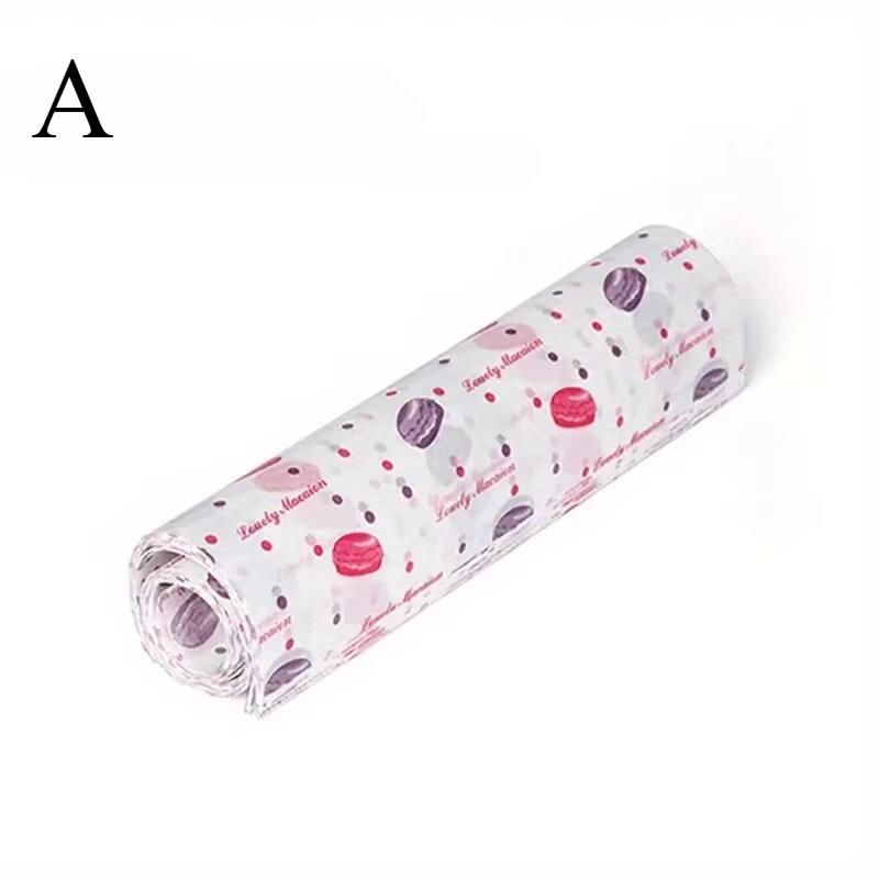 

Food Wrapping Paper Colorful Patterned Greaseproof Wax Paper for Sandwiches Baking Hamburgers Snacks and Picnic Supplies