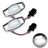 2pcs Car Led License Number Plate Lights Lamp 6000K White Accessories For Honda Accord Civic City MR-V Odyssey Acura MDX TSX
