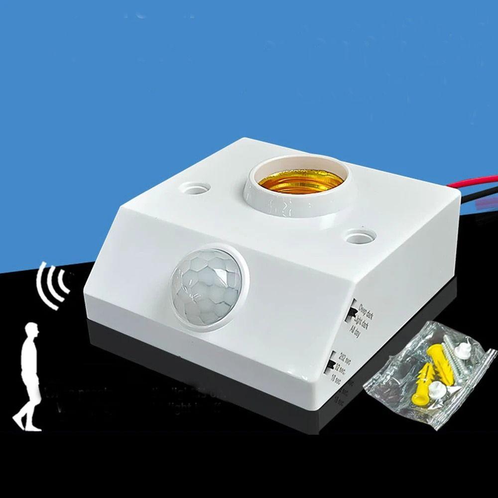 

Автоматический держатель лампы, инфракрасный датчик человеческого тела, адаптер для гнезда, держатель для лестниц