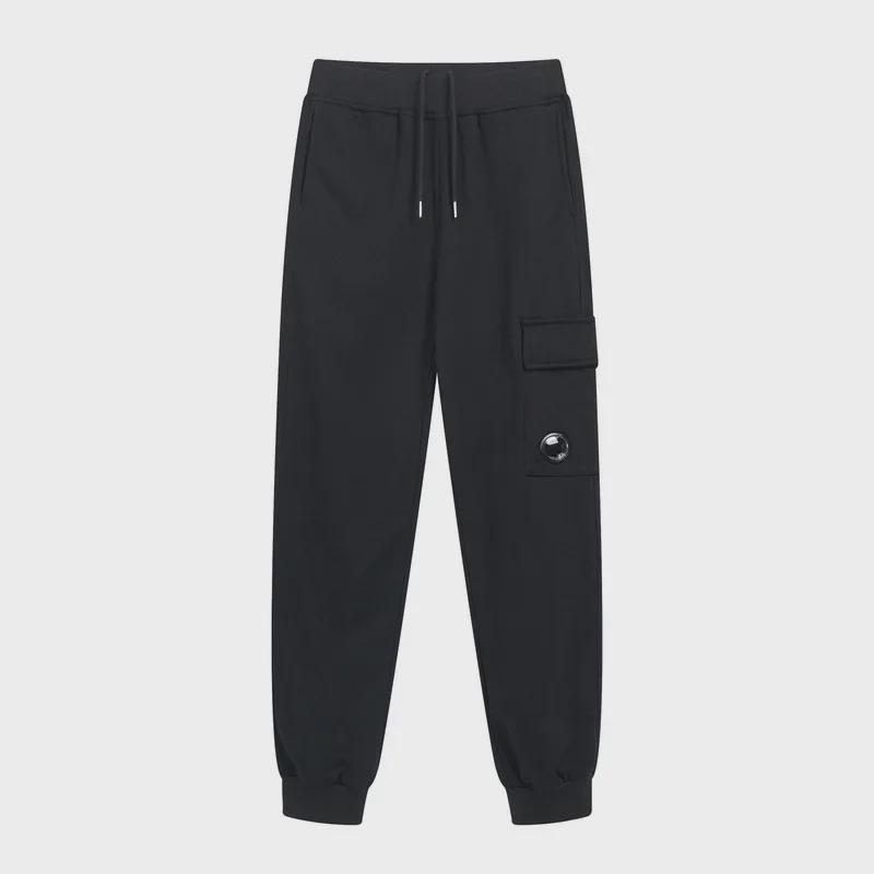 Unisex Solid Color Functional Casual Sweatpants