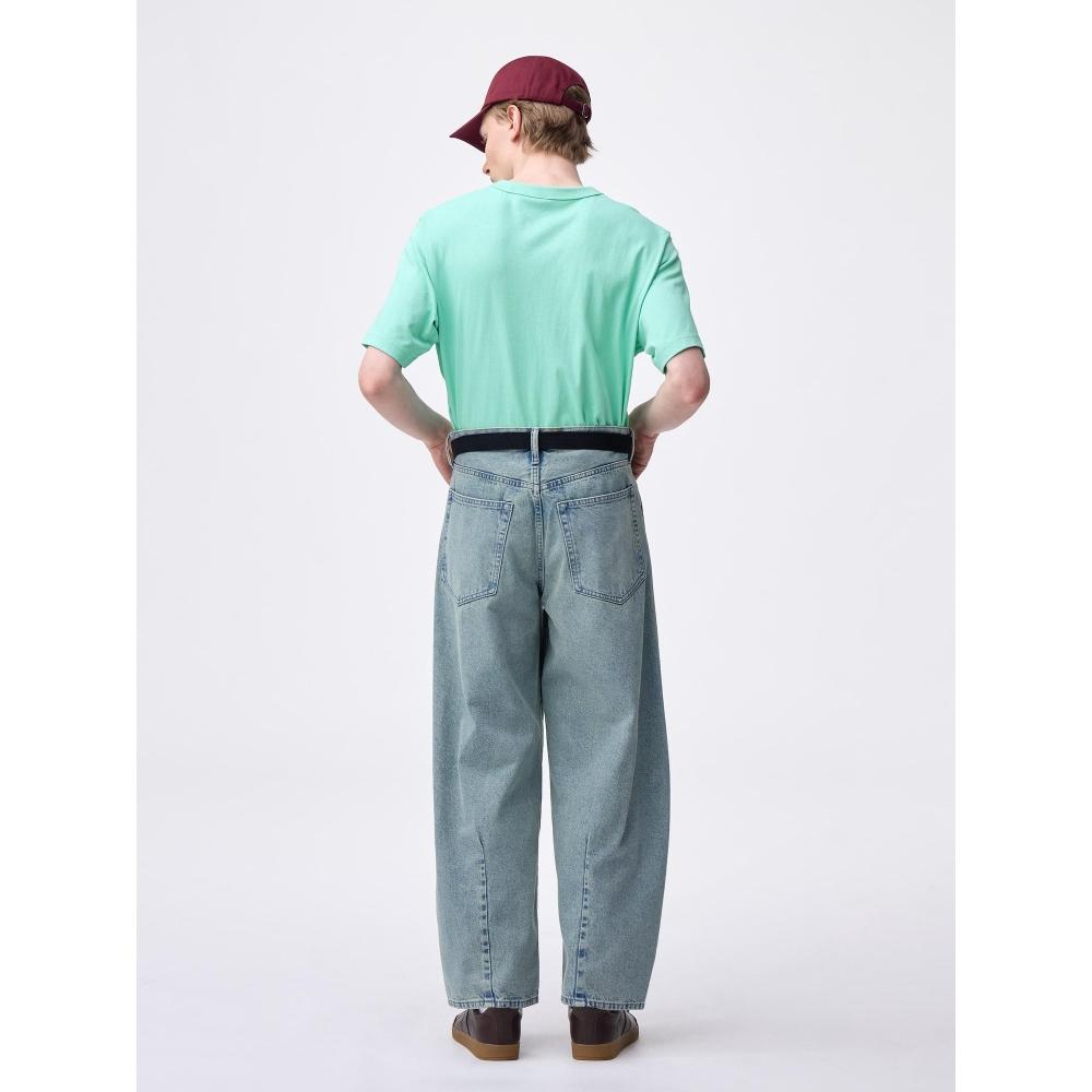 Uniqlo Gu Barrel Leg Jeans
