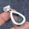 Natural Watermelon Tourmaline 925 Sterling Silver Jewelry Pendant 2.05" ET-4786
