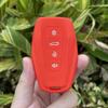 4 Buttons Silicone Rubber Car Key Cover Protect Case Shell Holder for Geely Coolray X6 Emgrand Global Hawk GX7 Remote Keychain