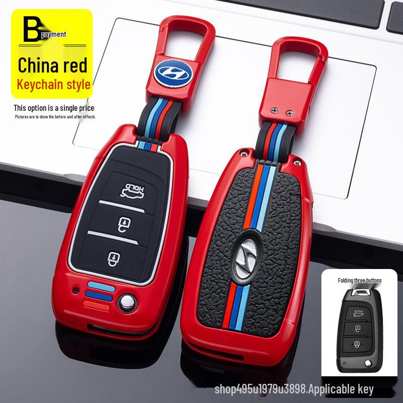 Premium Key Case for 21 Hyundai Models: Elantra, Reina, ix35 - Unisex Design