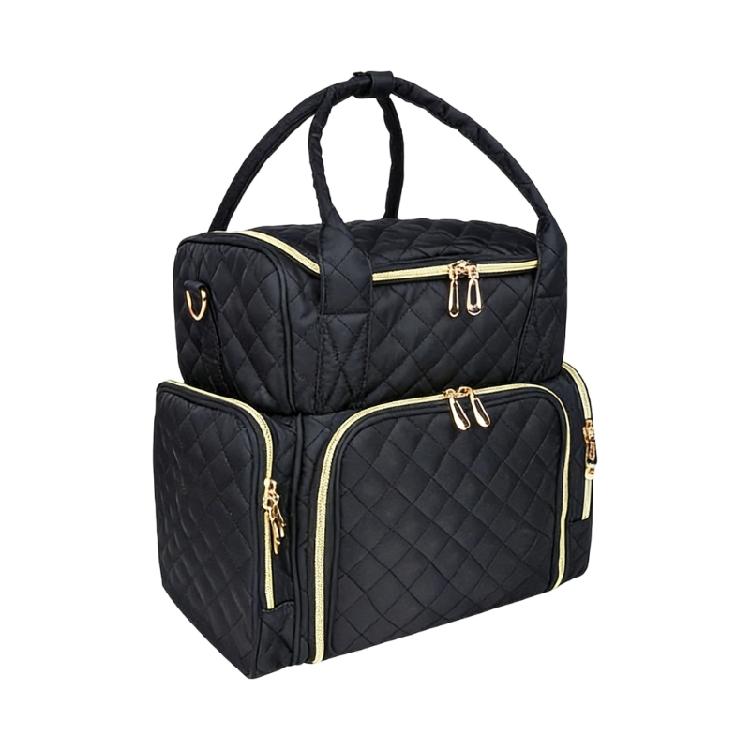 

Portable Nail Technician Case Designed For Easy Use And Organization Offering Various Storage Spaces 1 чёрный