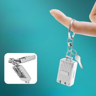 Portable Manicure Tool Nail Clipper Mini Folding Nail Clipper Keychain Flip Nail Clipper