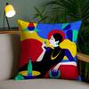 M-Malika Favre Ant Vantage Simple Pillow Case Anti-Dustmite Pillowcase Invisible Zipper Silky Short Plush Sofa Cushion Cover