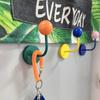 Colorful Magnetic Hooks For Fridge And Refrigerator,No Punch,Decorative Hooks For Kitchen Storage,5mm,Traceless