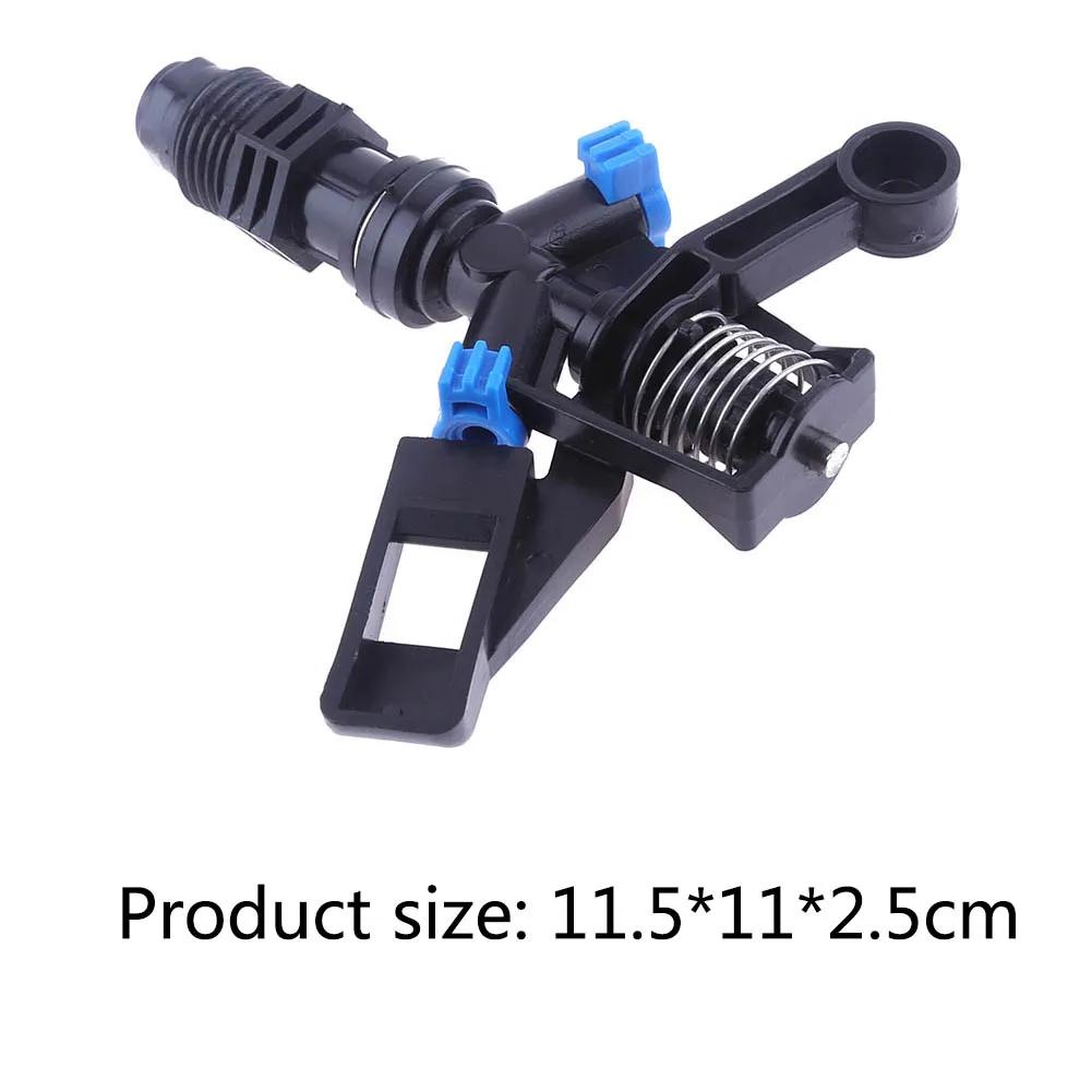 360 Rotary Garden Irrigation Sprinkler Rotatable DN15 1/2 Lawn Impact Sprinkler Simple Operation for Seedling Gardening Supplies