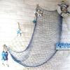 1 Pcs Marine Style DIY Home Decorative Wooden Small Fish Seahorse String Wall Hangings Starfish Dolphin Pendant Random Color