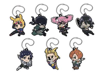 DefoLava! Vigilante -My Hero Academia ILLEGALS- Keychain [Complete Set of 7] Gacha
