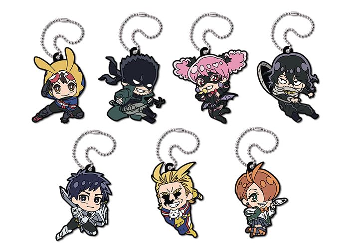 Vigilante Hero Academia Keychain Set of Gacha DefoLava! -My ILLEGALS- [Complete 7]